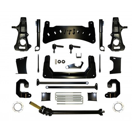 2014-2019 7-10" CHEVY / GMC 1500 4WD KIT-Santis Tires &amp; Wheels