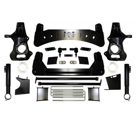 2014-2019 7-10" CHEVY / GMC 1500 4WD KIT-Santis Tires &amp; Wheels