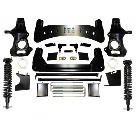 2014-2019 7-10" CHEVY / GMC 1500 4WD KIT-Santis Tires &amp; Wheels