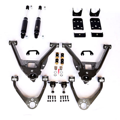 14-18 GM 4WD Single Cab Kit-Santis Tires &amp; Wheels
