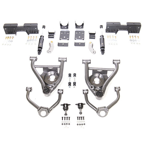 88-98 GM IHC Complete Lowering Kit-Santis Tires &amp; Wheels